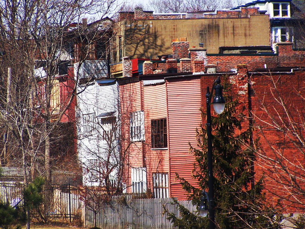 Back of Buildings