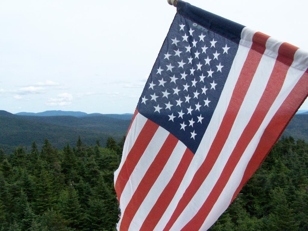 Flag on Tower