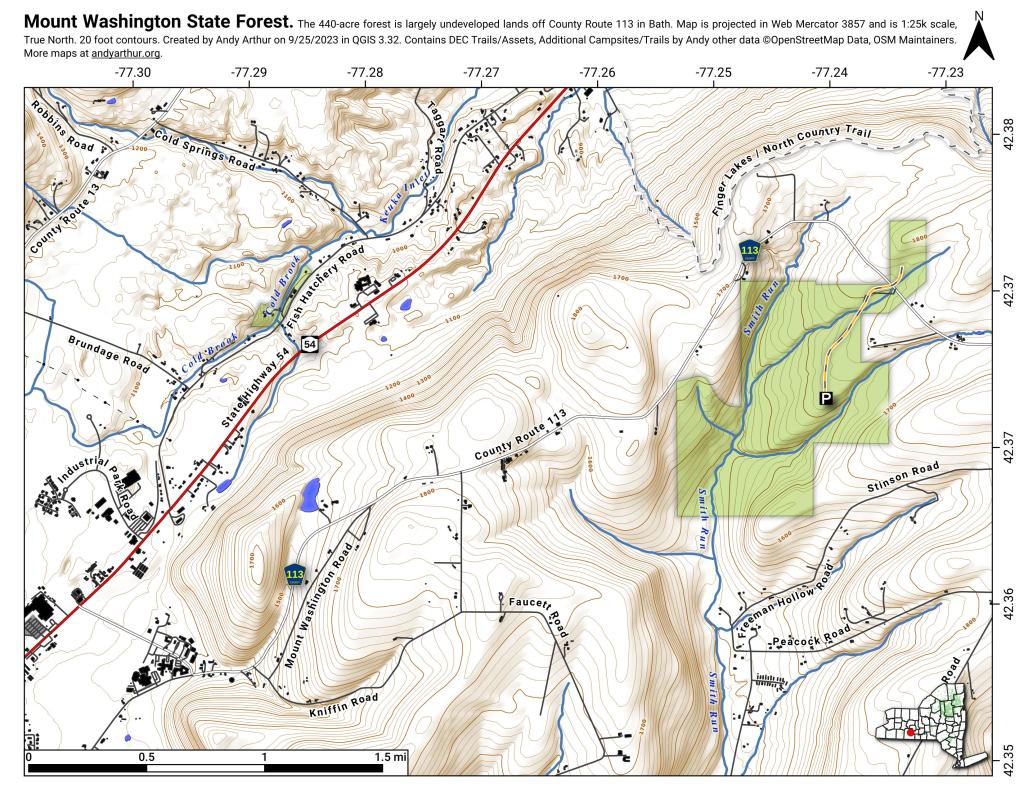 Mount Wahington State Forest