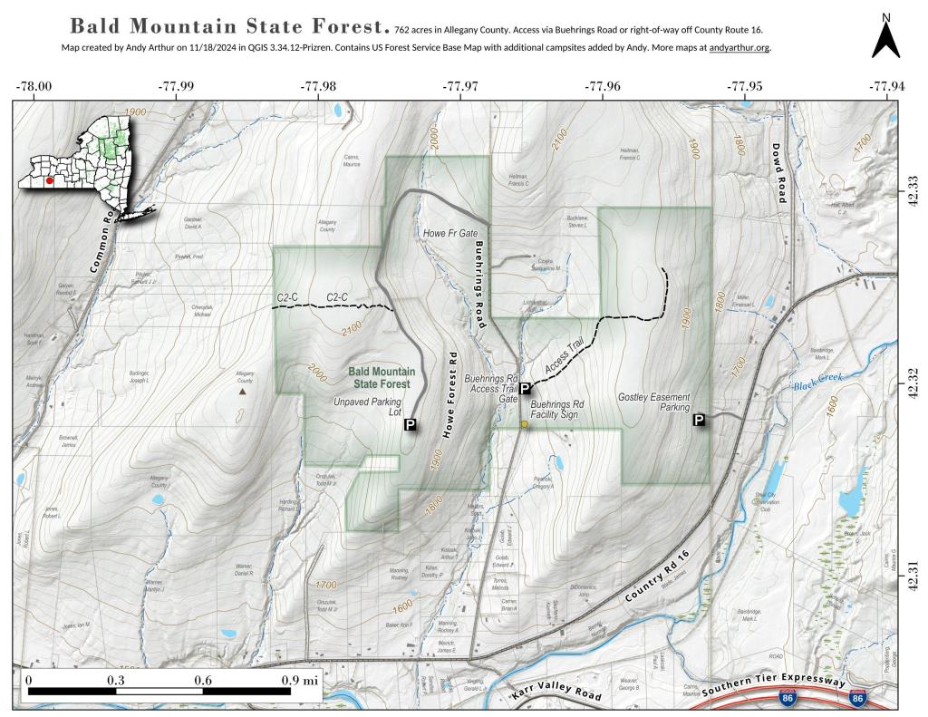  Bald Mountain State Forest