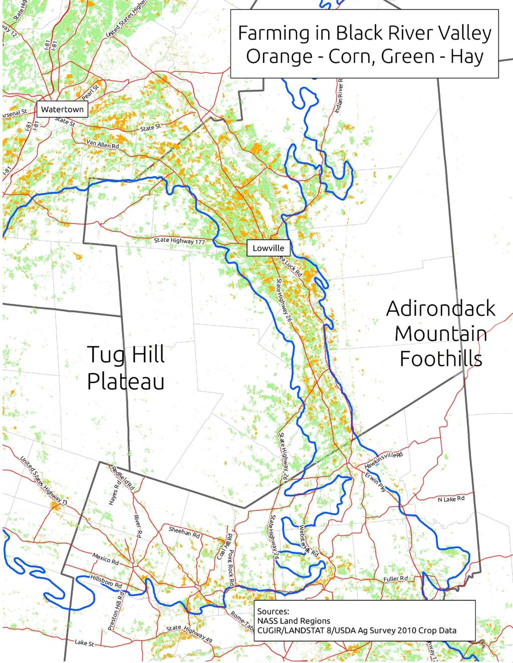  Farming In Black River Valley: Narrow Band of Farms Between Tug Hill and Adirondack Foothills