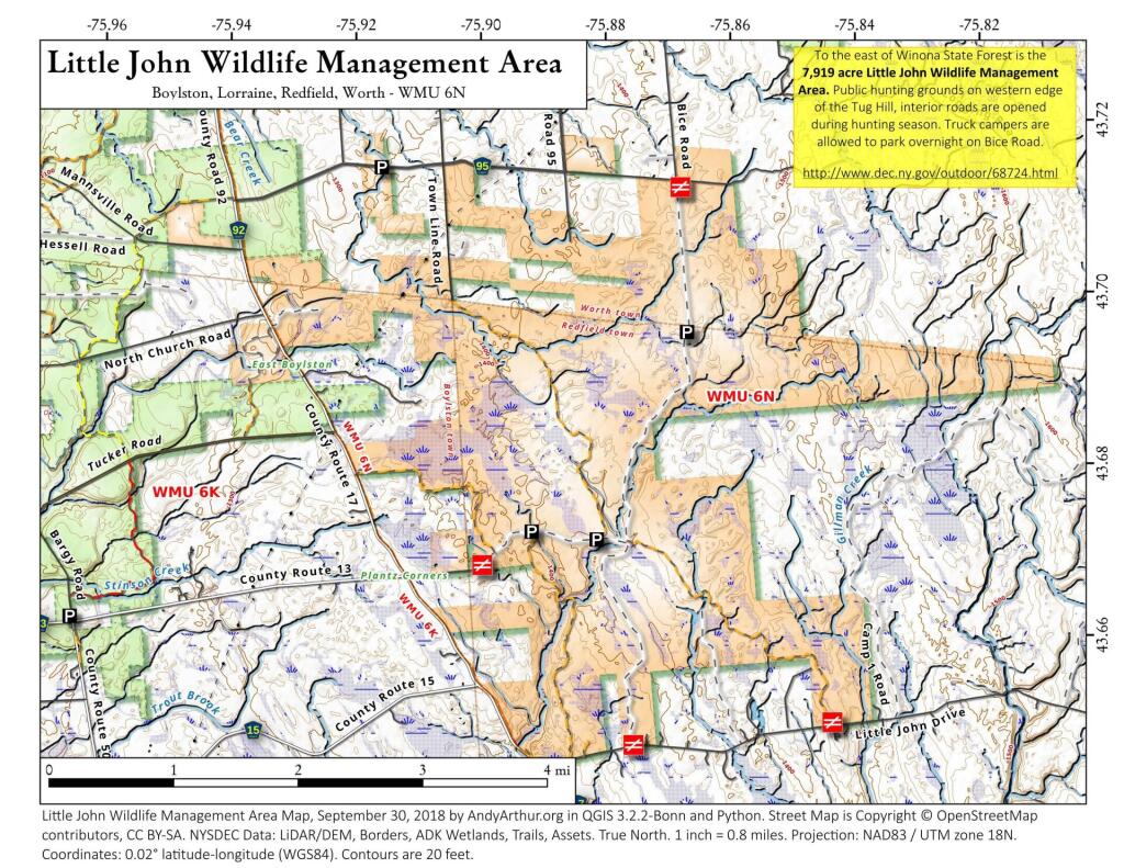  Little John Wildlife Management Area