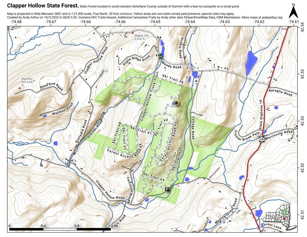 Clapper Hollow State Forest