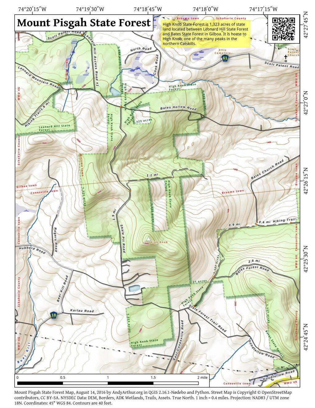  Mount Pisgah State Forest