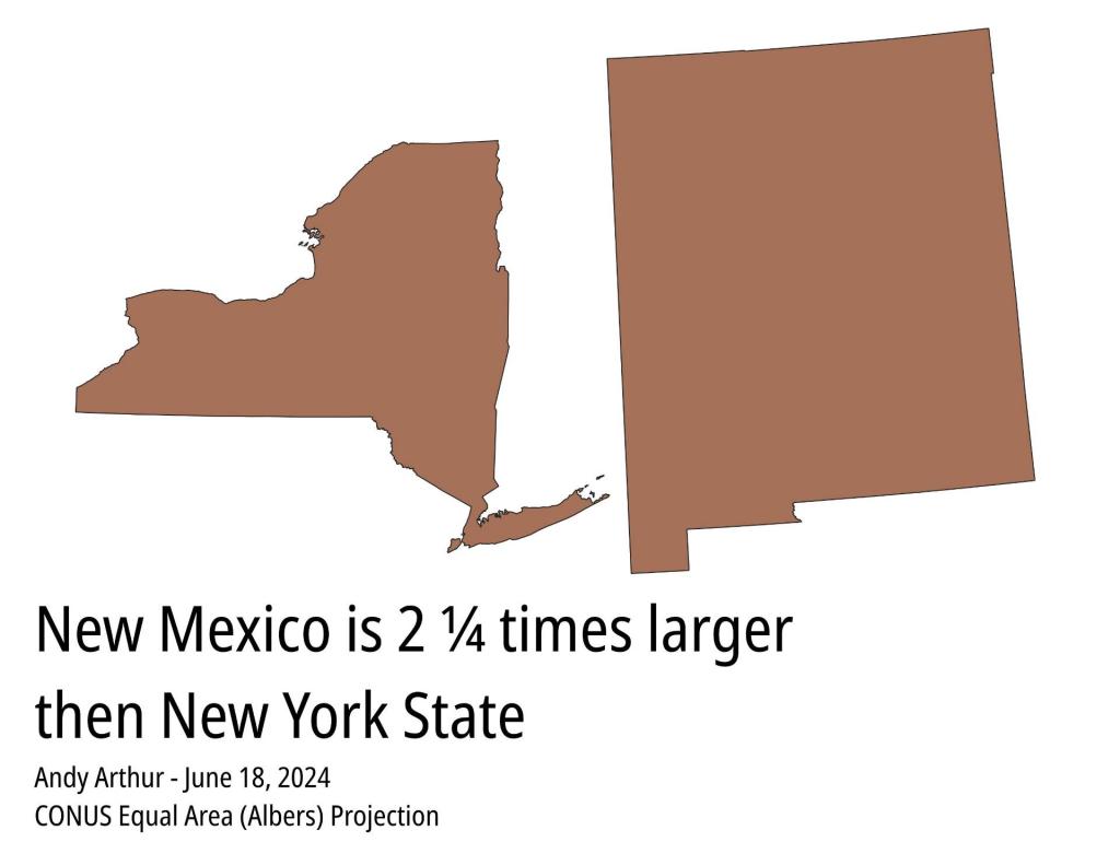 New Mexico Compared to New York