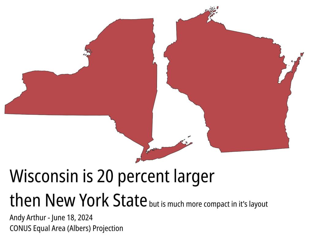 Wisconsin Compared to New York