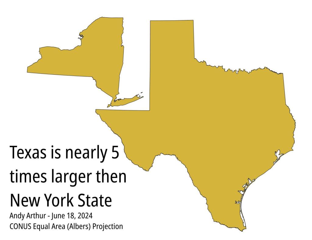 Texas is Big