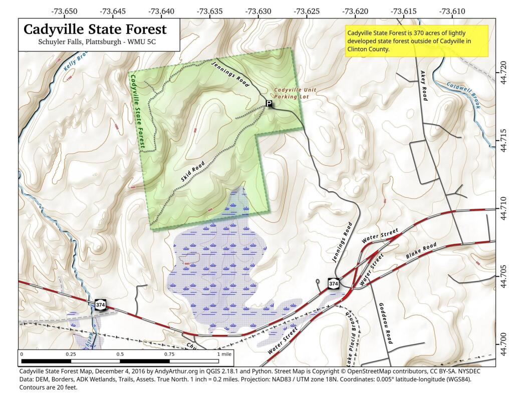 Cadyville State Forest