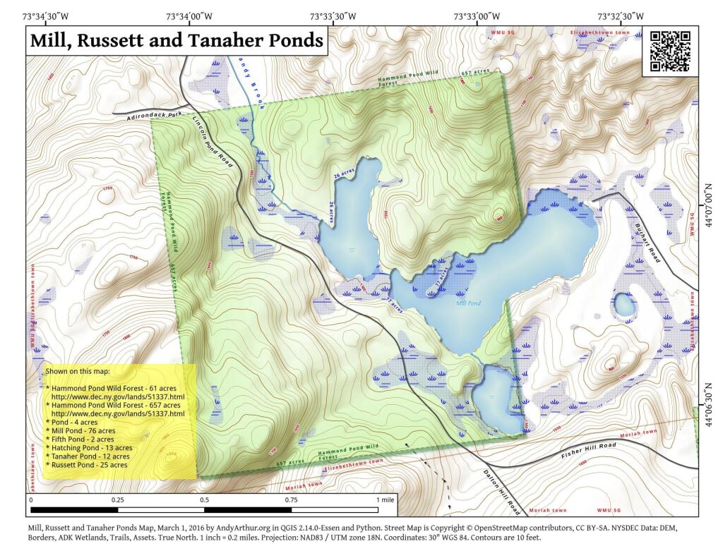  Mill, Russett And Tanaher Ponds