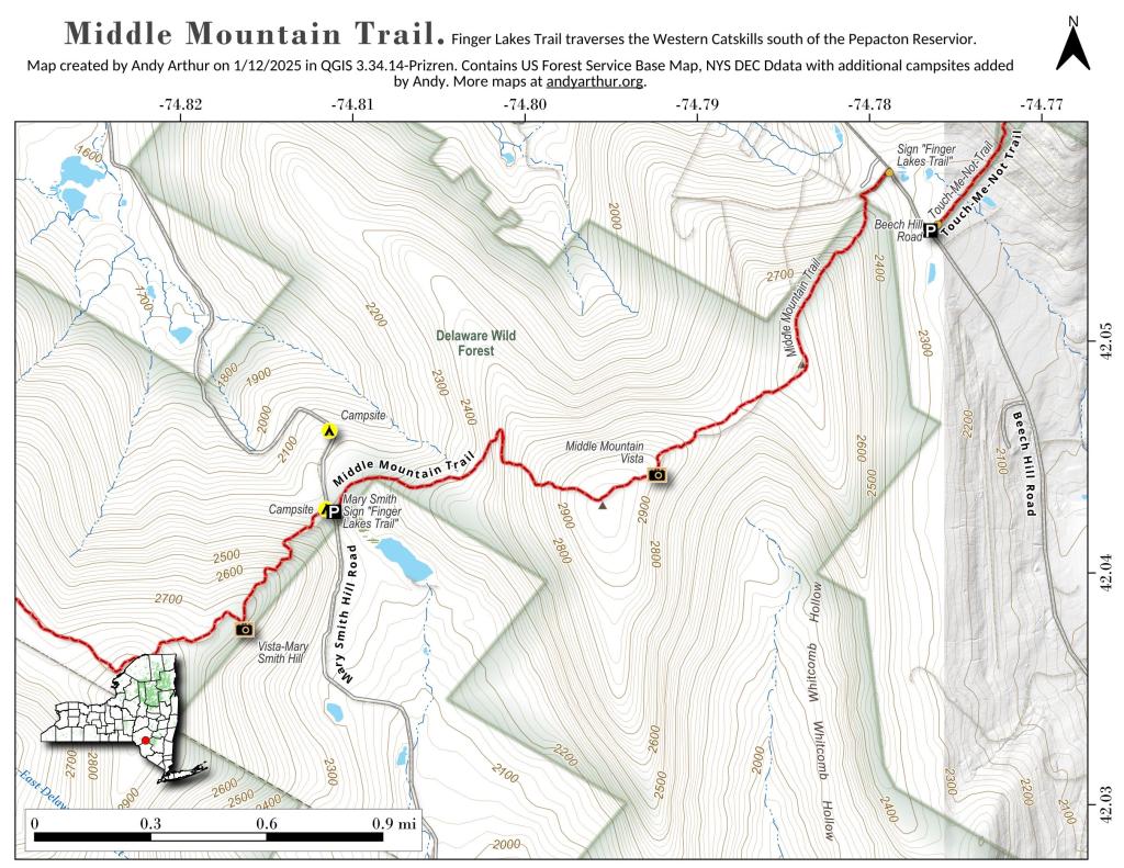  Middle Mountain Trail