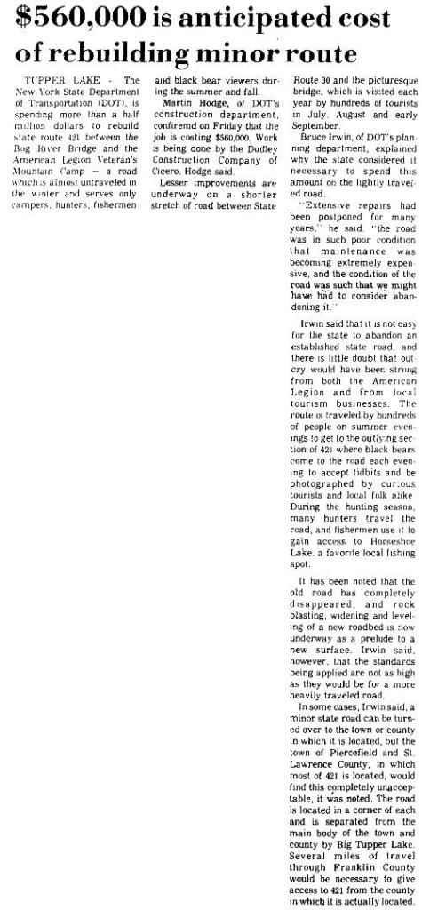 Adirondack Enterprise - July 22, 1980