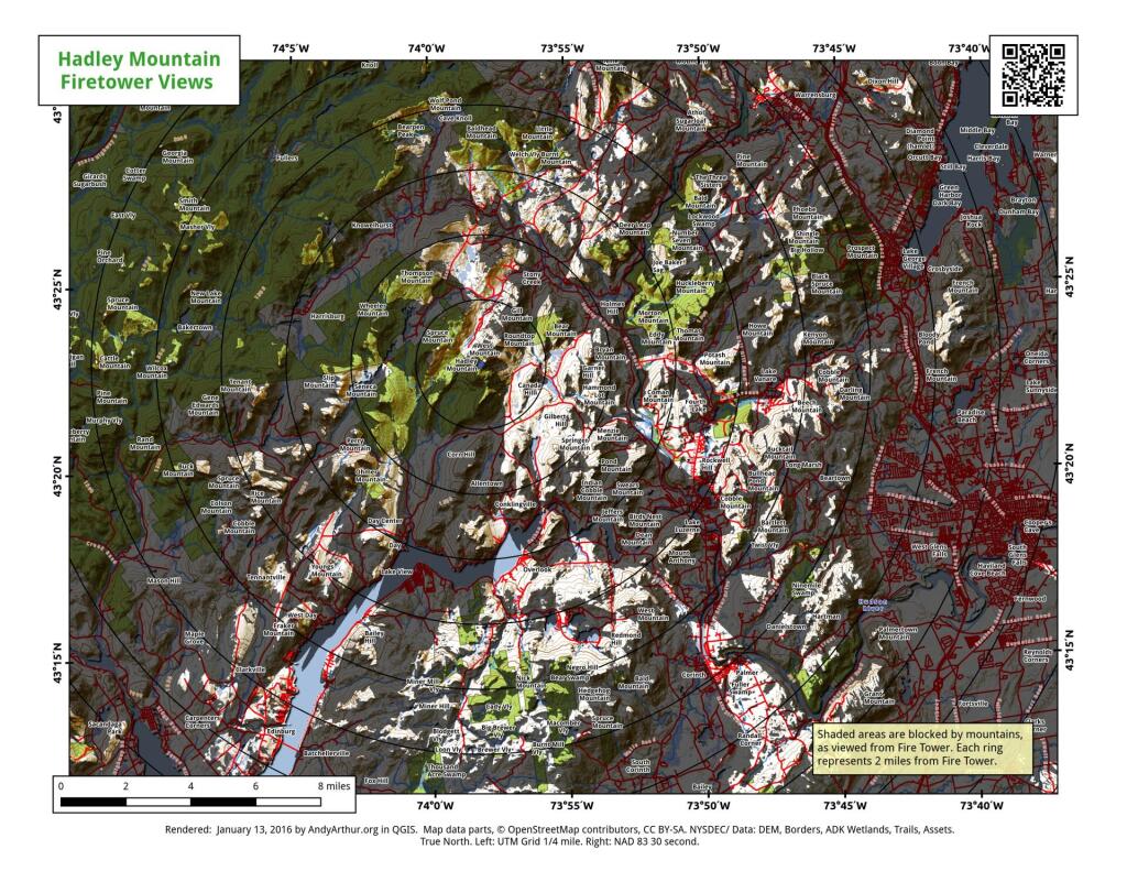  Hadley Mountain Firetower Views (Local Resolution)