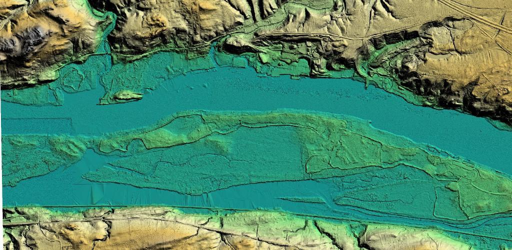 Schodack Island State Park LiDAR