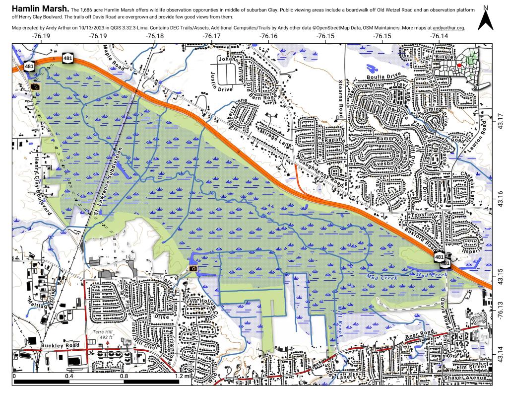  Hamlin Marsh Wildlife Management Area