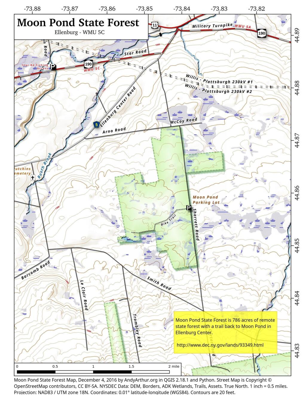  Moon Pond State Forest