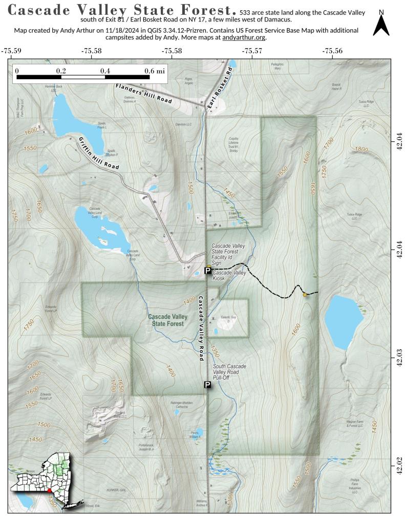  Cascade Valley State Forest