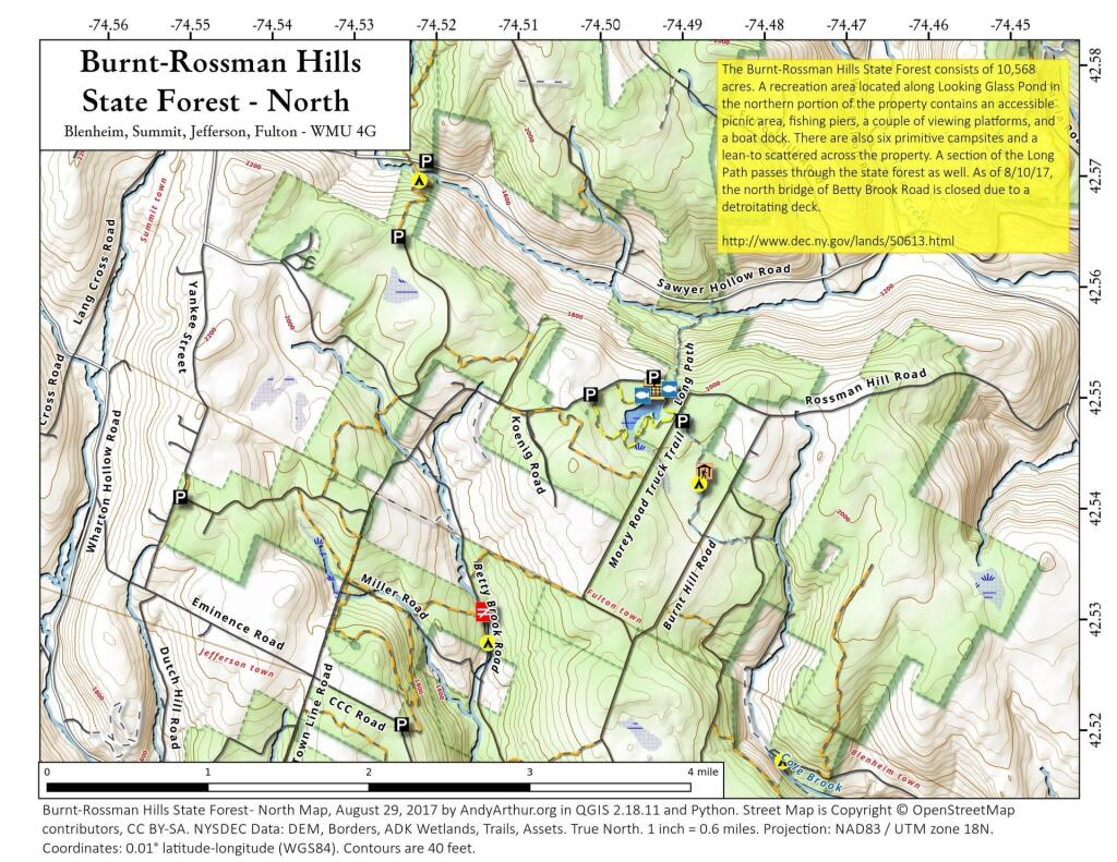  Burnt Rossman Hills State Forest - North