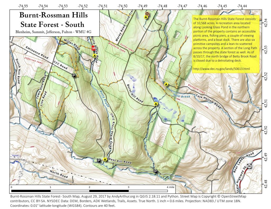  Burnt Rossman Hills State Forest - South