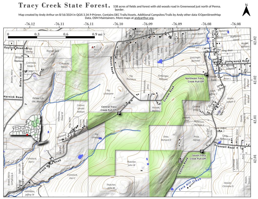  Tracy Creek State Forest (Broome-Chenango 1)