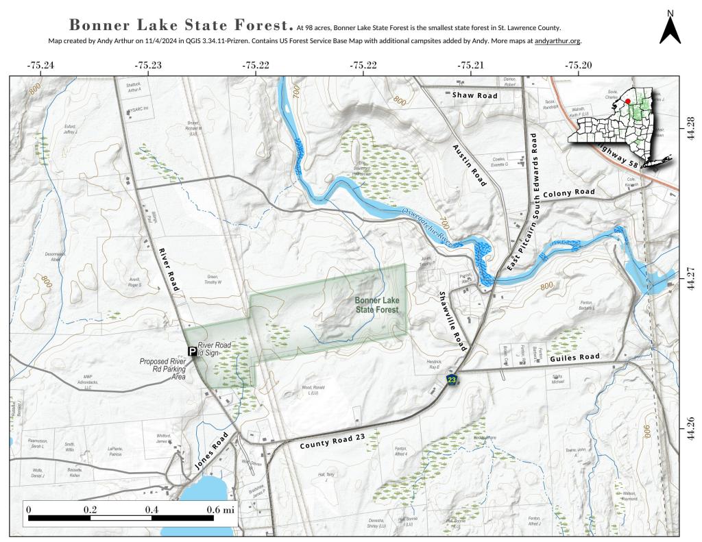  Bonner Lake State Forest