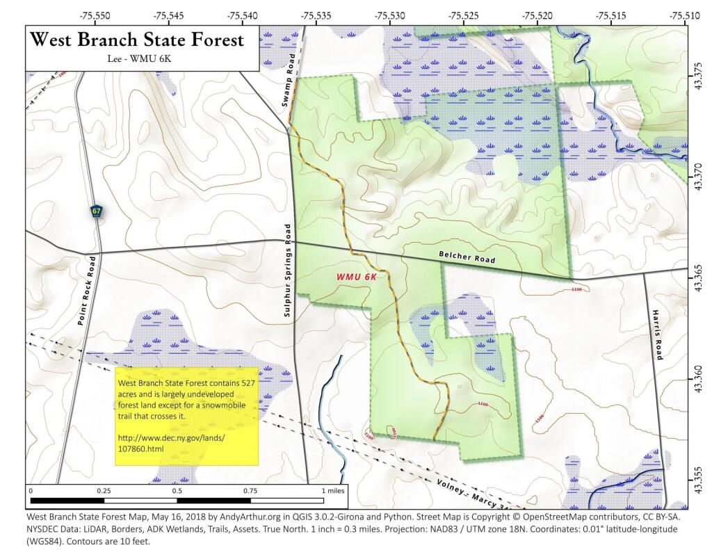  West Branch State Forest