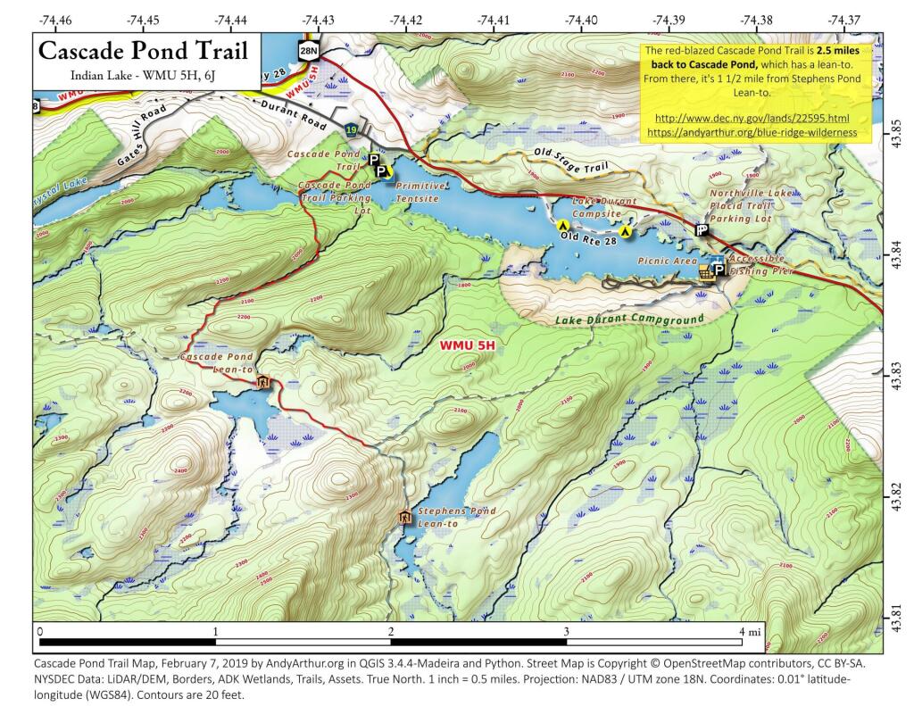  Cascade Pond Trail