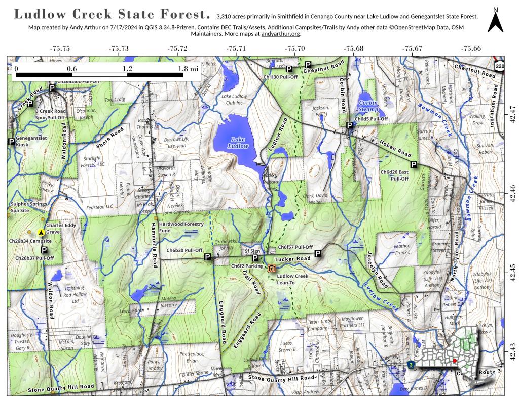  Ludlow Creek State Forest