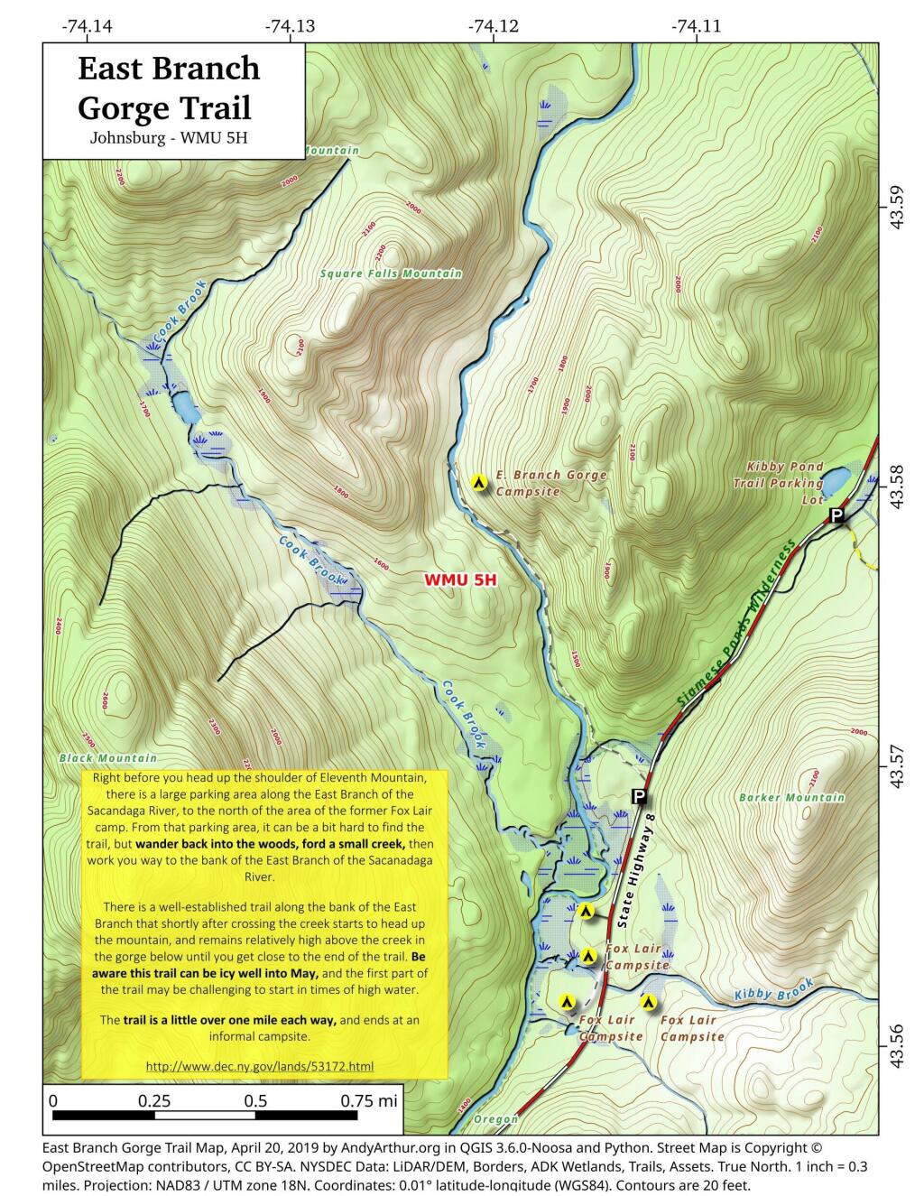  East Branch Gorge Trail