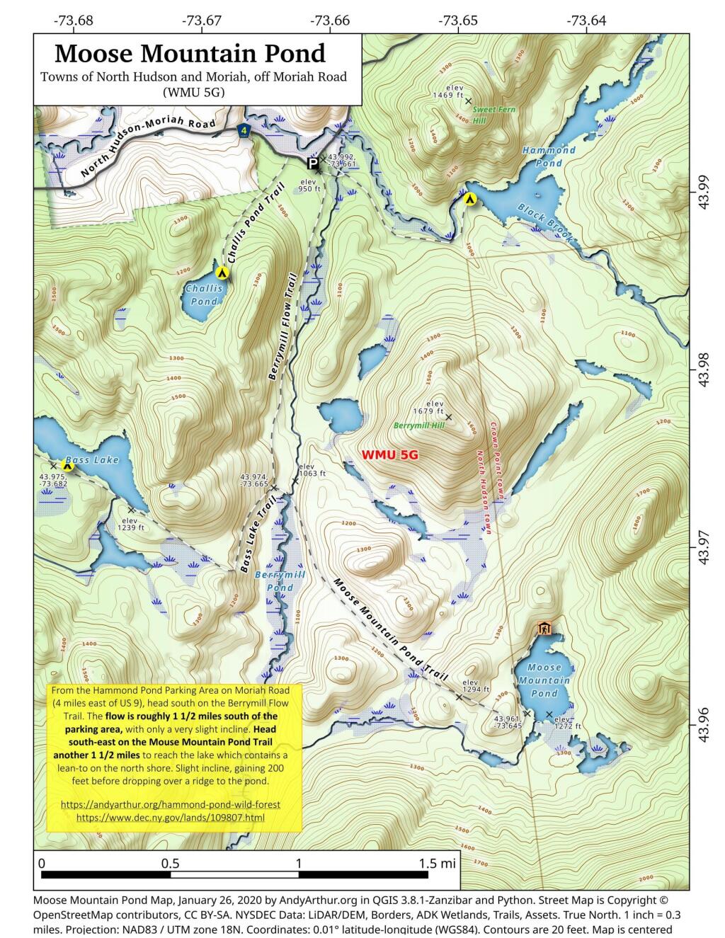  Moose Mountain Pond