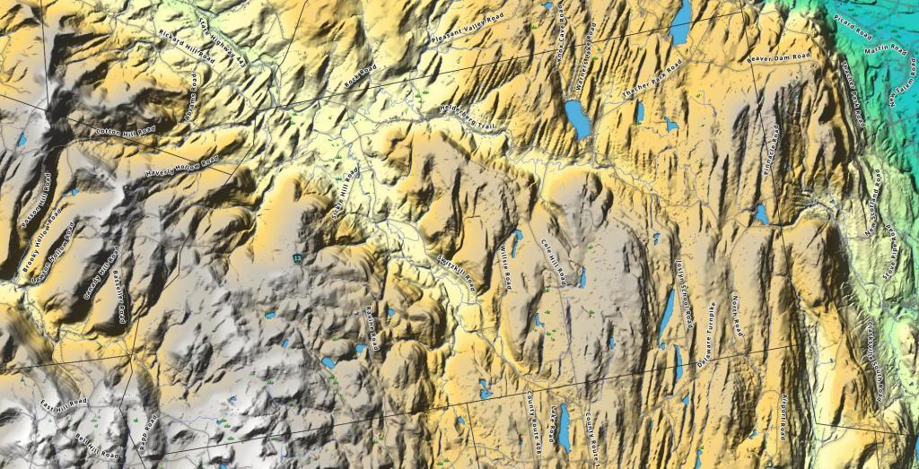 Berne Topography