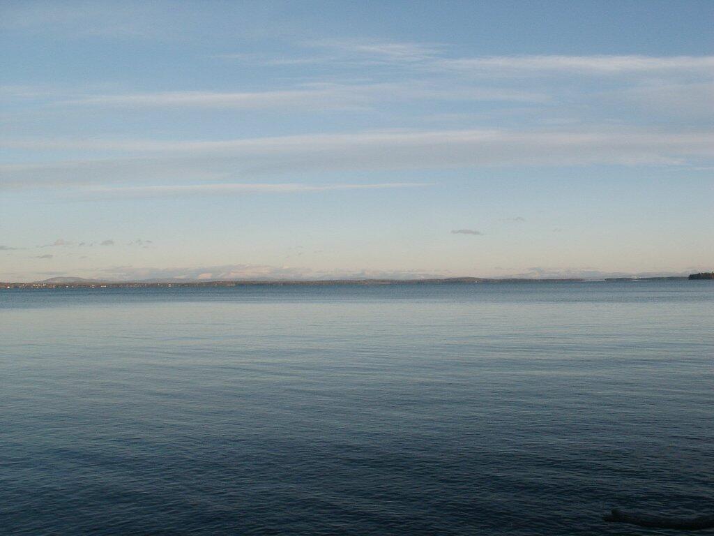 Photo: Lake Champlain in Evening Photo: Lake Champlain in Evening