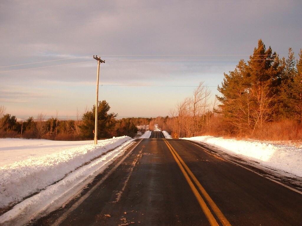 Photo: Dip in Road Photo: Dip in Road