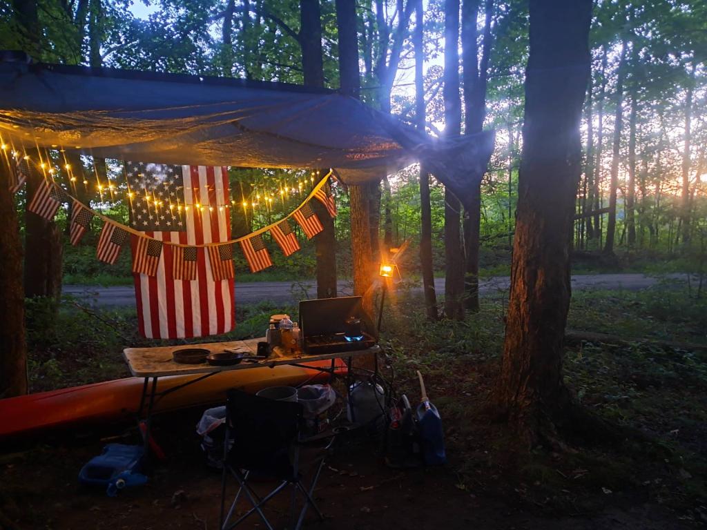 Photo: Making coffee before sunrise 🌅 ☕