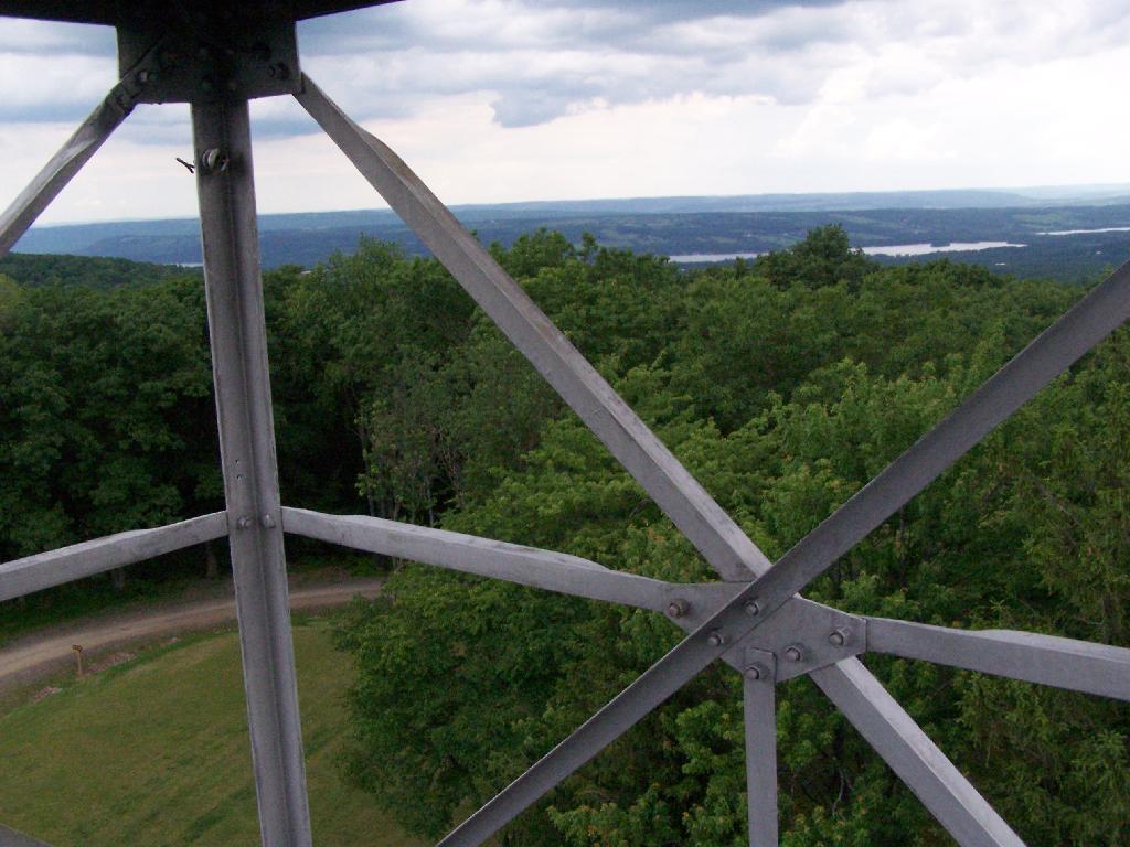 Photo: Descending Firetower Photo: Descending Firetower