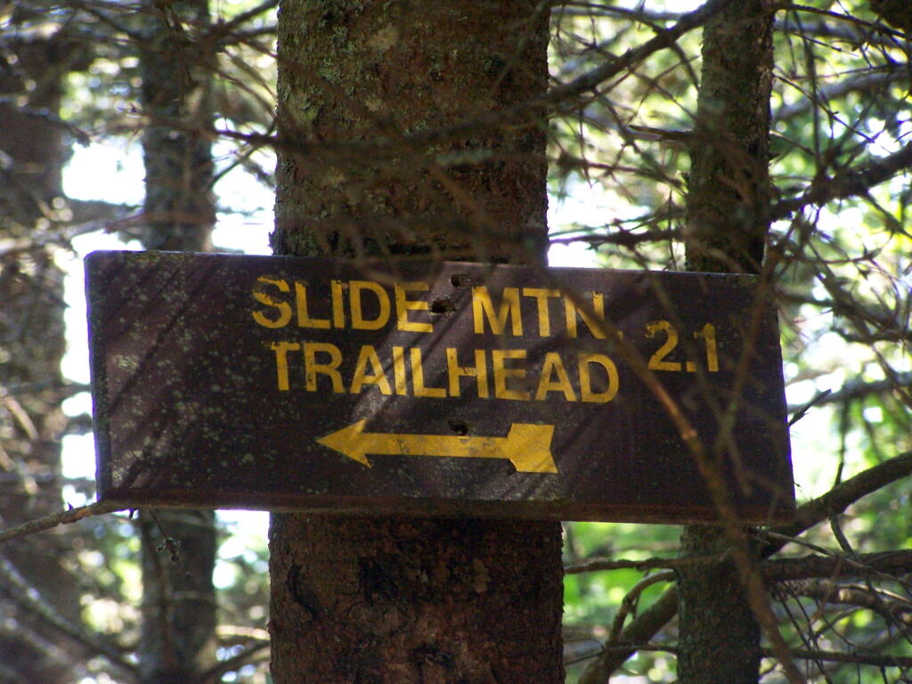 Photo: Slide Mountain Trailhead