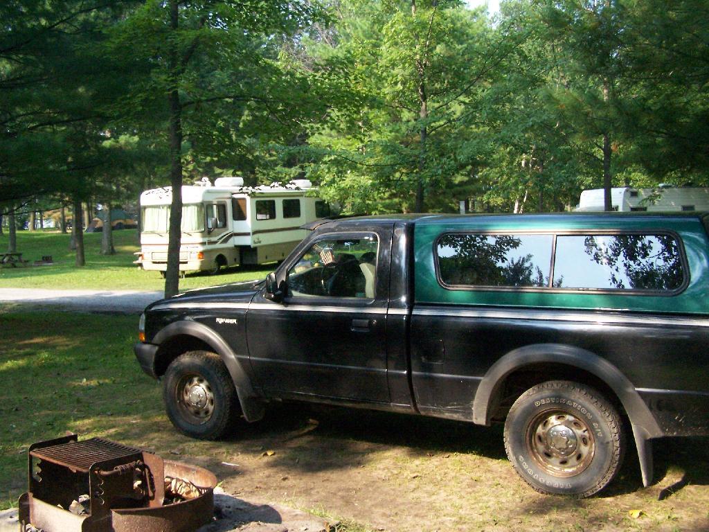 Photo: Camping at Cumberland Head State Park
