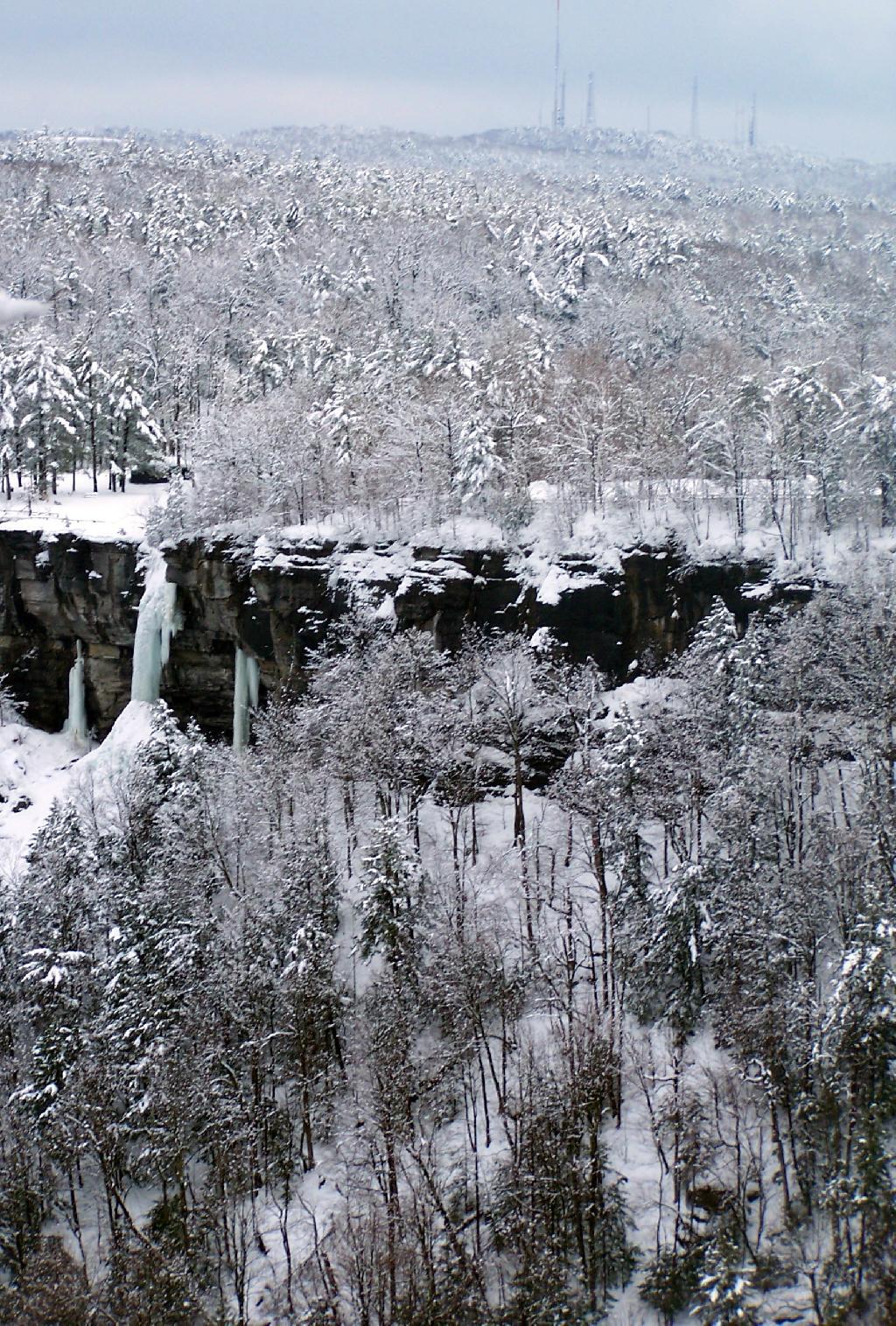 Photo: Frozen Minelot Falls