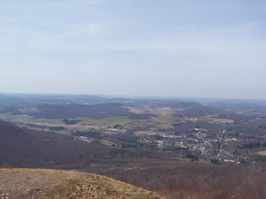 Photo: Hazy, Spring Day Overlooking Stamford
