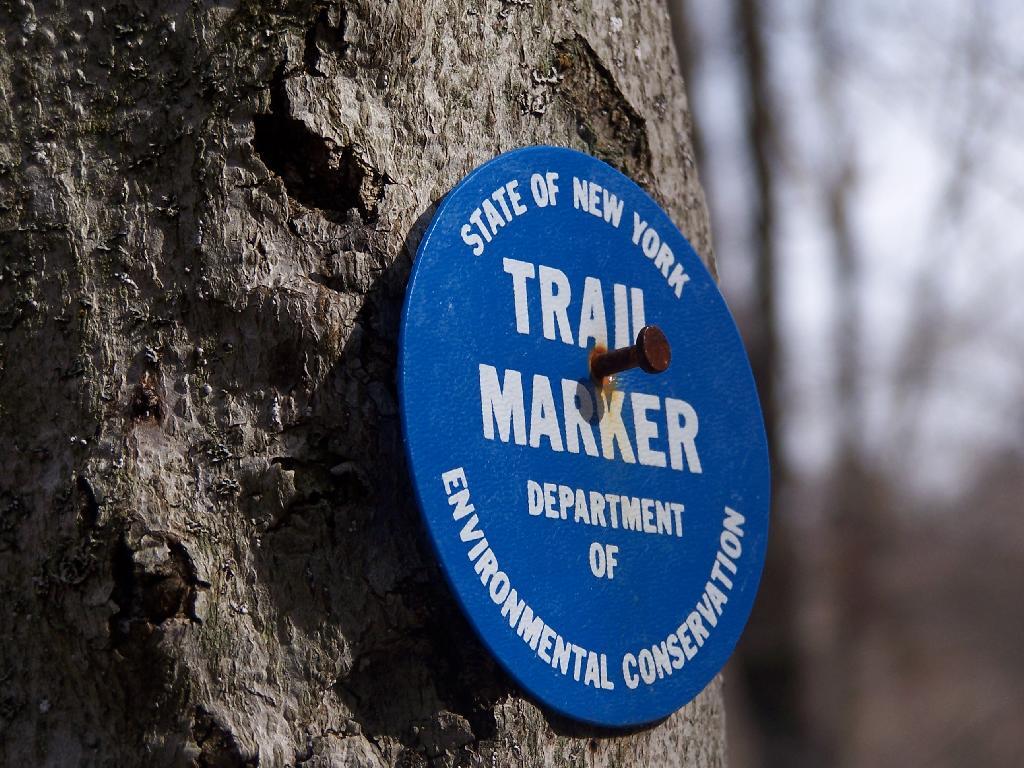 Photo: New Style Trail Marker