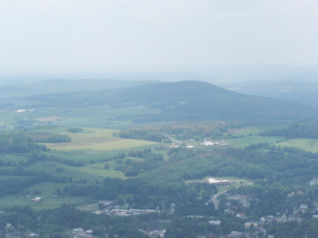 Photo: Haze and Farms
