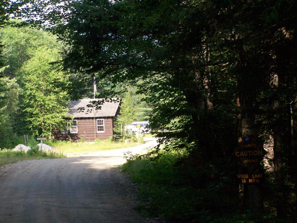 Photo: Entering Cedar River Flow Camping Area