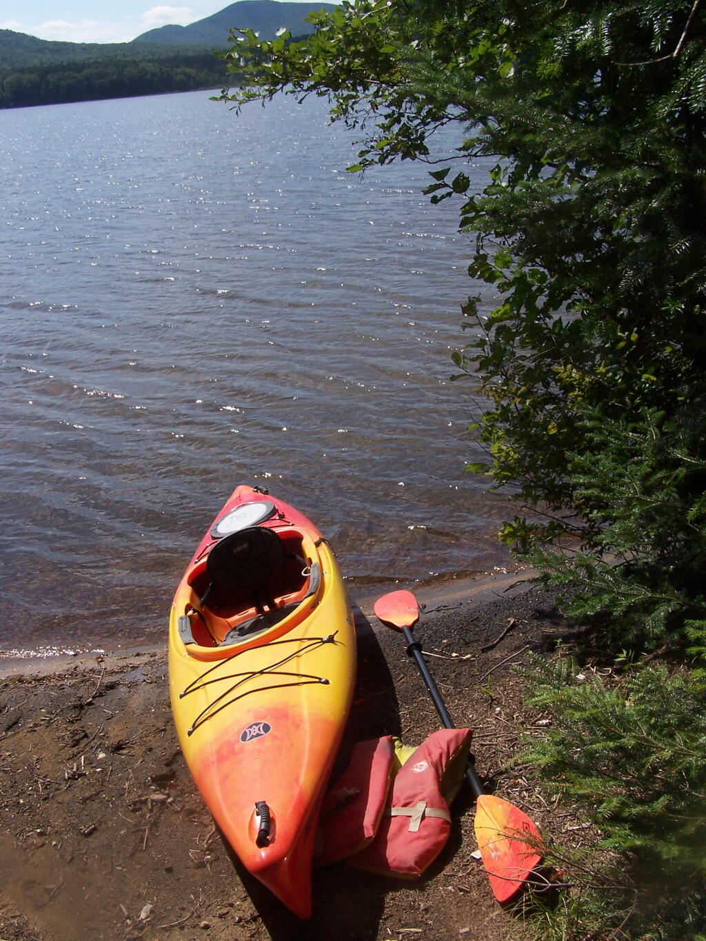 Photo: Parked on Cedar River Flow