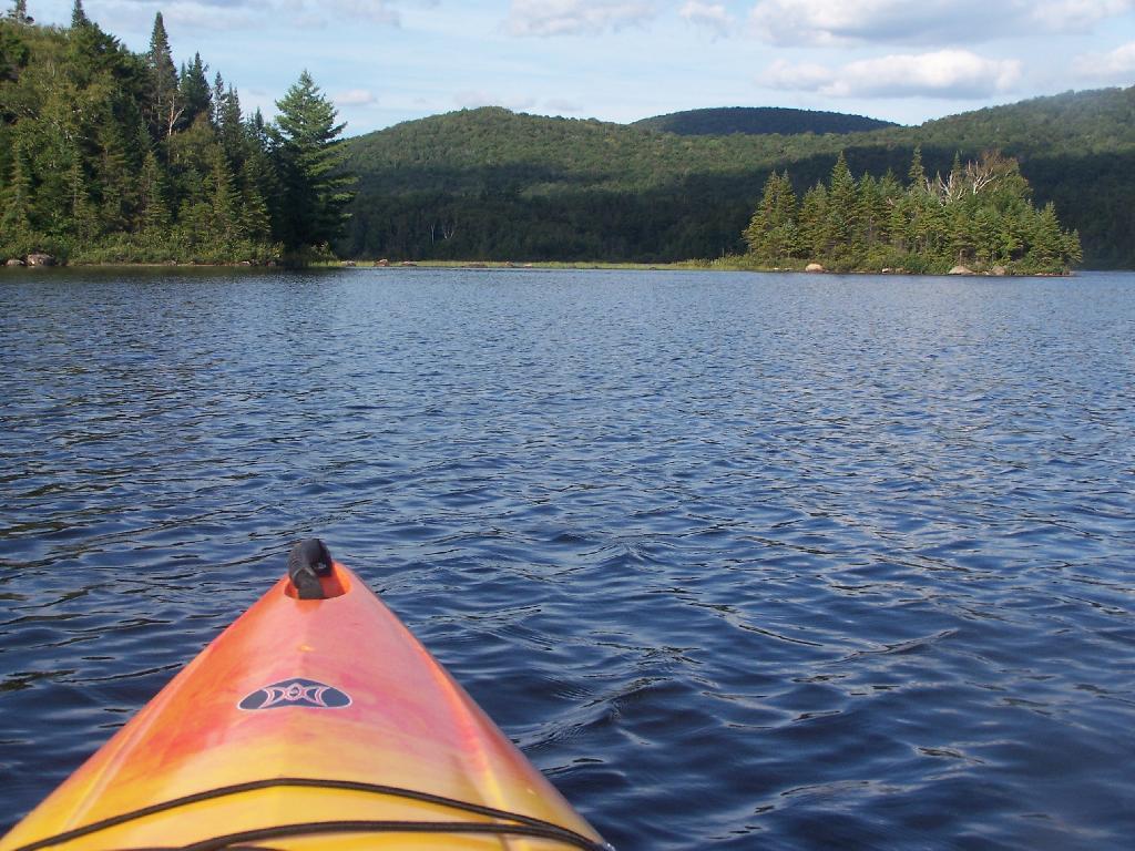 Photo: Kayaking Pass an Island