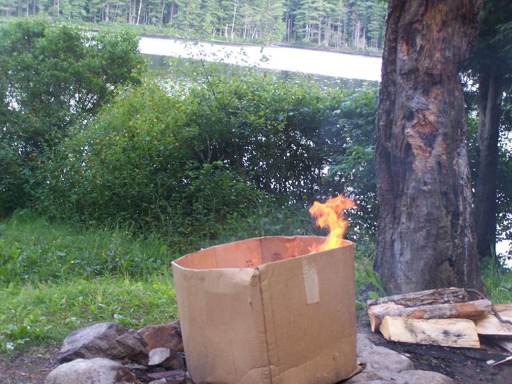 Photo: Tossing a Match In