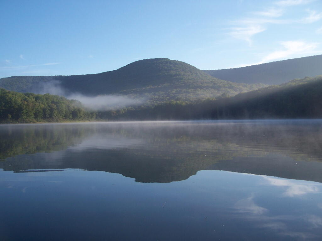 Photo: Barkaboom Mountain Reflects On the Lake