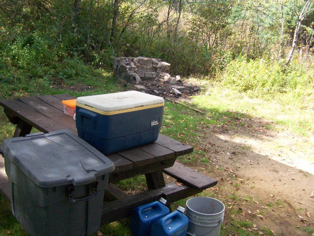 Photo: Firepit and Table