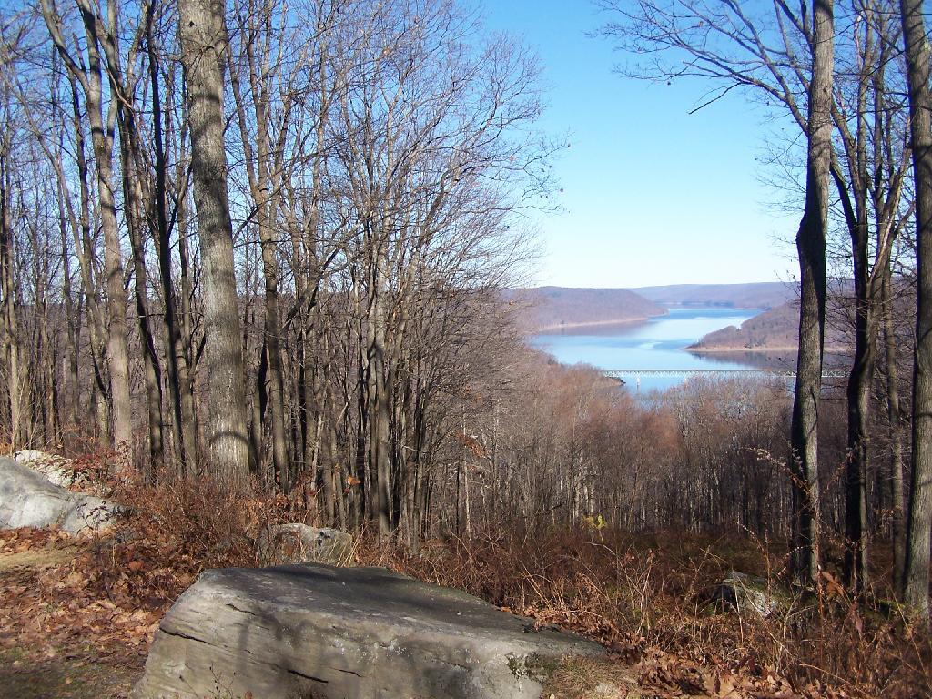 Photo: Parking Area Overlooking Reservior