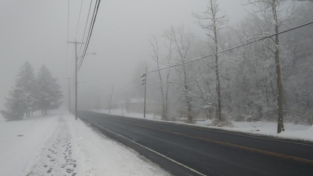 Photo: Snow fog 🌫