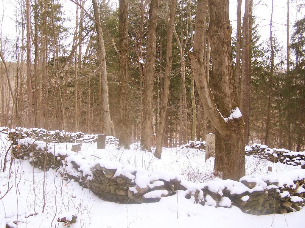 Photo: Cemetary Along Ski Trail