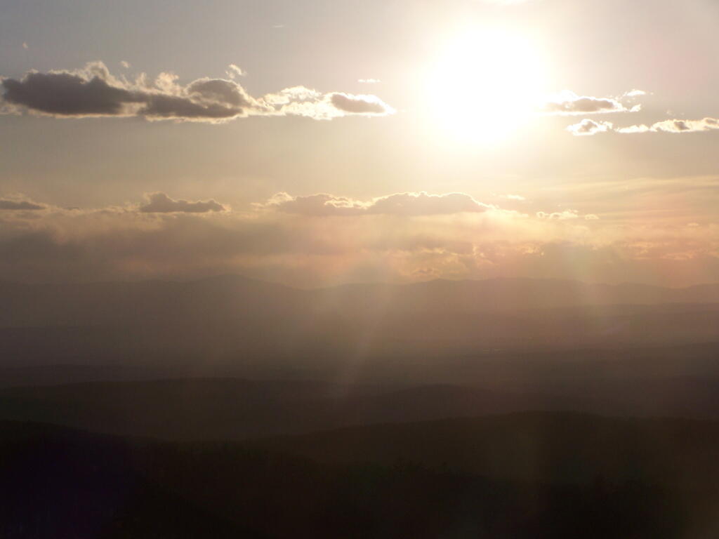 Photo: Sun Starts Its Decline Photo: Sun Starts Its Decline